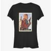 Brand new 🎁 Star Wars The Mandalorian The Marshal Card 👧 Girls T-Shirt 🧨 -Star Wars Clothing Sales 15812674 hi