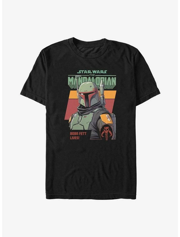 Best Pirce ๐ Star Wars The Mandalorian Boba Fett Lives T-Shirt โจ 4 Best Pirce ๐ Star Wars The Mandalorian Boba Fett Lives T-Shirt โจ - Image 2