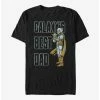 Budget 🎁 Star Wars The Mandalorian Galaxy's Best Dad T-Shirt 😍 -Star Wars Clothing Sales 15812826 hi