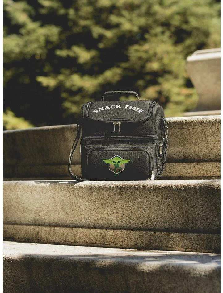 Best Sale 😍 Star Wars The Mandalorian The Child Lunch Tote Black 👍 6 Best Sale 😍 Star Wars The Mandalorian The Child Lunch Tote Black 👍 - Image 4