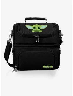 Best Sale ⌛ Star Wars The Mandalorian The Child Lunch Tote Black ✔️