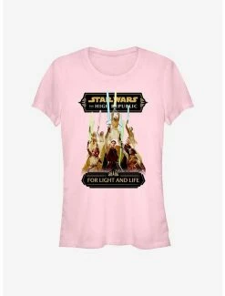 Top 10 👍 Star Wars: The High Republic Lightsabers Up High 👧 Girls T-Shirt ⭐