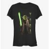 Hot Sale 🧨 Star Wars: The High Republic Yoda Hero Shot 👧 Girls T-Shirt ✔️ -Star Wars Clothing Sales 15866109 hi