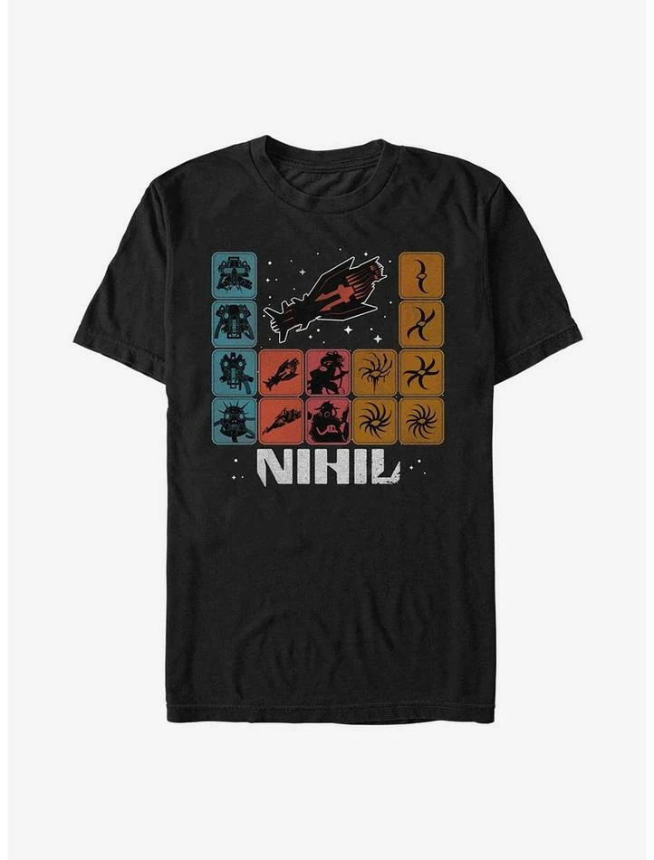 Brand new ๐งจ Star Wars: The High Republic Periodic Nihil Table T-Shirt ๐ 3 Brand new ๐งจ Star Wars: The High Republic Periodic Nihil Table T-Shirt ๐
