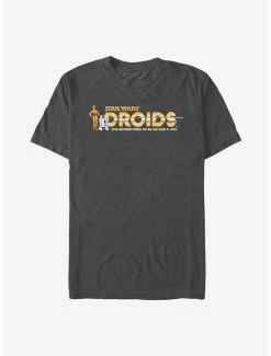 Best Pirce ❤️ Star Wars Droids The Adventures Of R2-D2 And C-3PO T-Shirt ✨ -Star Wars Clothing Sales 15869077 hi