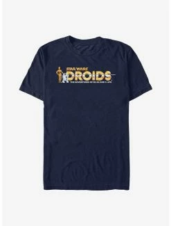 Best Pirce ❤️ Star Wars Droids The Adventures Of R2-D2 And C-3PO T-Shirt ✨ -Star Wars Clothing Sales 15869097 hi 1