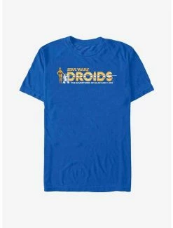 Best Pirce ❤️ Star Wars Droids The Adventures Of R2-D2 And C-3PO T-Shirt ✨ -Star Wars Clothing Sales 15869107 hi