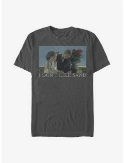 Hot Sale 🥰 Star Wars Padme And Anakin I Don't Like Sand Meme T-Shirt 😍 -Star Wars Clothing Sales 15869157 hi