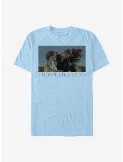 Hot Sale 🥰 Star Wars Padme And Anakin I Don't Like Sand Meme T-Shirt 😍 -Star Wars Clothing Sales 15869167 hi