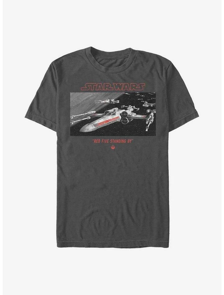 Deals ๐ Star Wars Red Five Standing By T-Shirt ๐ 5 Deals ๐ Star Wars Red Five Standing By T-Shirt ๐ - Image 3