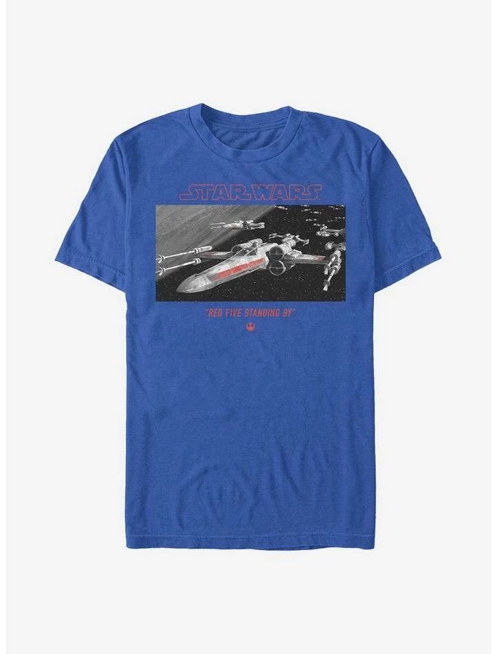 Deals ๐ Star Wars Red Five Standing By T-Shirt ๐ 7 Deals ๐ Star Wars Red Five Standing By T-Shirt ๐ - Image 5