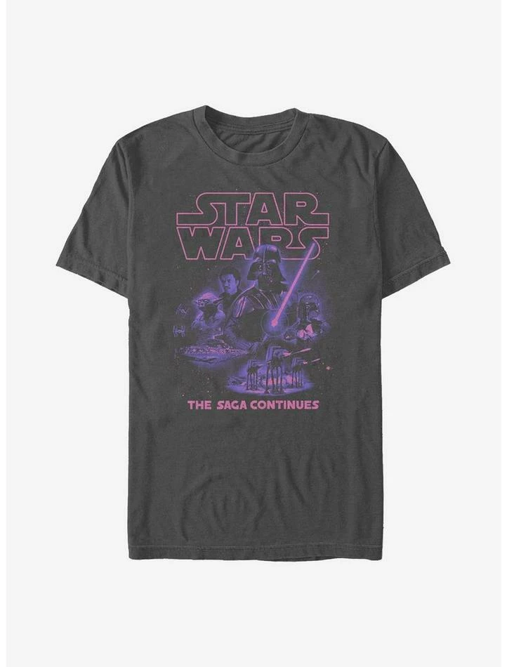 Promo ✔️ Star Wars The Saga Continues T-Shirt 🥰 5 Promo ✔️ Star Wars The Saga Continues T-Shirt 🥰 - Image 3