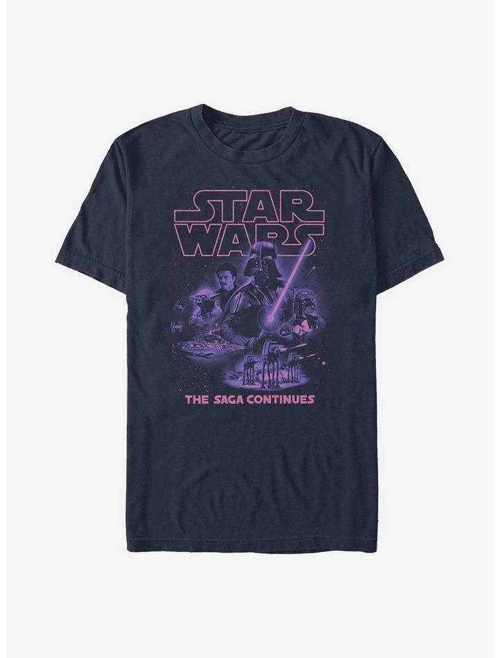 Promo ✔️ Star Wars The Saga Continues T-Shirt 🥰 6 Promo ✔️ Star Wars The Saga Continues T-Shirt 🥰 - Image 4