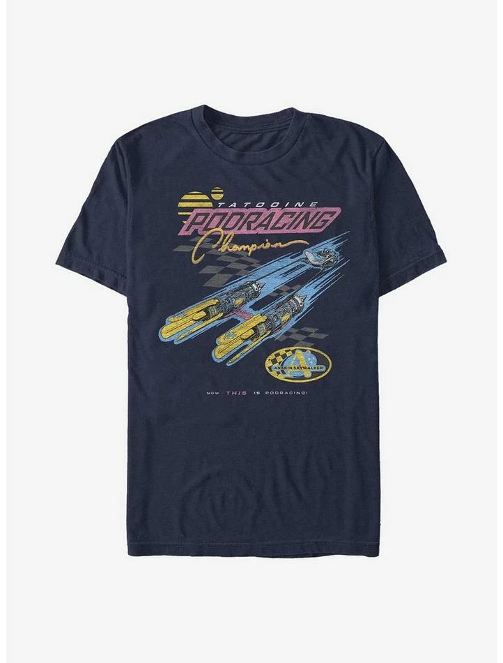 Cheapest ✔️ Star Wars Tatooine Podracing Champion T-Shirt 😀 6 Cheapest ✔️ Star Wars Tatooine Podracing Champion T-Shirt 😀 - Image 4