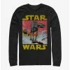 Outlet ✨ Star Wars AT-AT Long-Sleeve T-Shirt 👍 -Star Wars Clothing Sales 15892782 hi