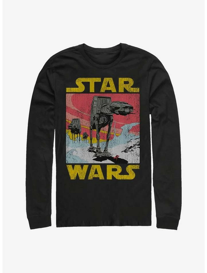 Outlet ✨ Star Wars AT-AT Long-Sleeve T-Shirt 👍 3 Outlet ✨ Star Wars AT-AT Long-Sleeve T-Shirt 👍