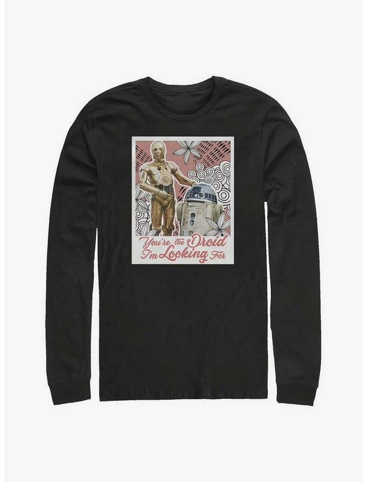 Hot Sale โญ Star Wars Droid Looking For Long-Sleeve T-Shirt ๐ 3 Hot Sale โญ Star Wars Droid Looking For Long-Sleeve T-Shirt ๐