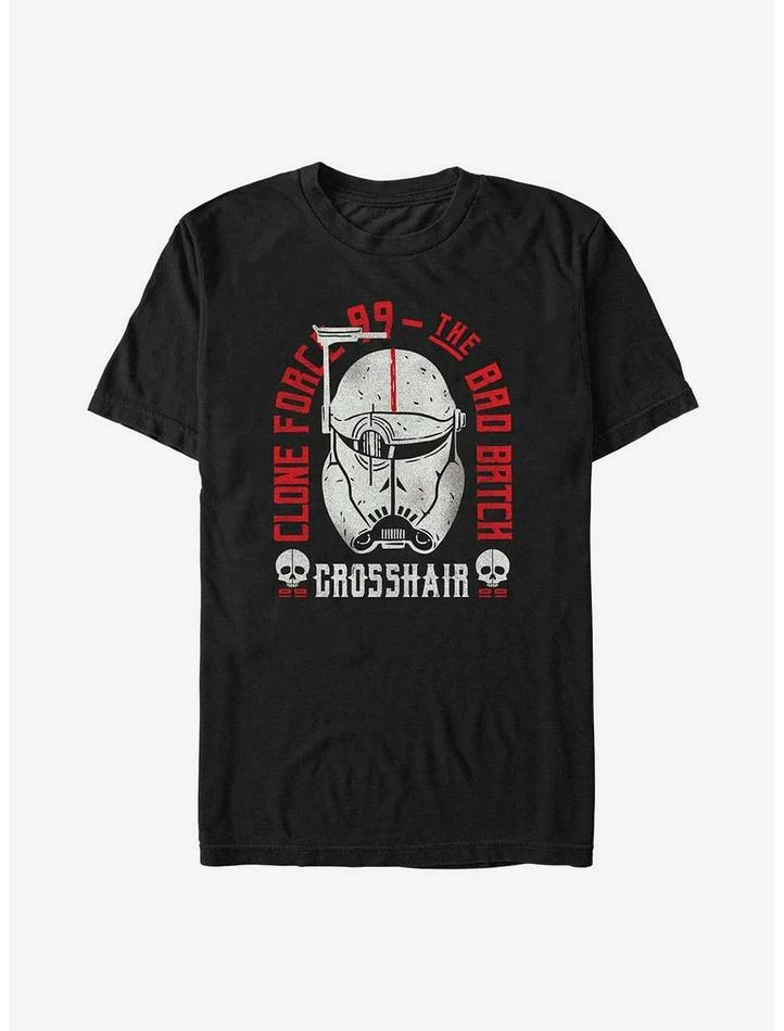 Budget 🎁 Star Wars: The Bad Batch Clone Force 99 Crosshair T-Shirt 🌟 3 Budget 🎁 Star Wars: The Bad Batch Clone Force 99 Crosshair T-Shirt 🌟