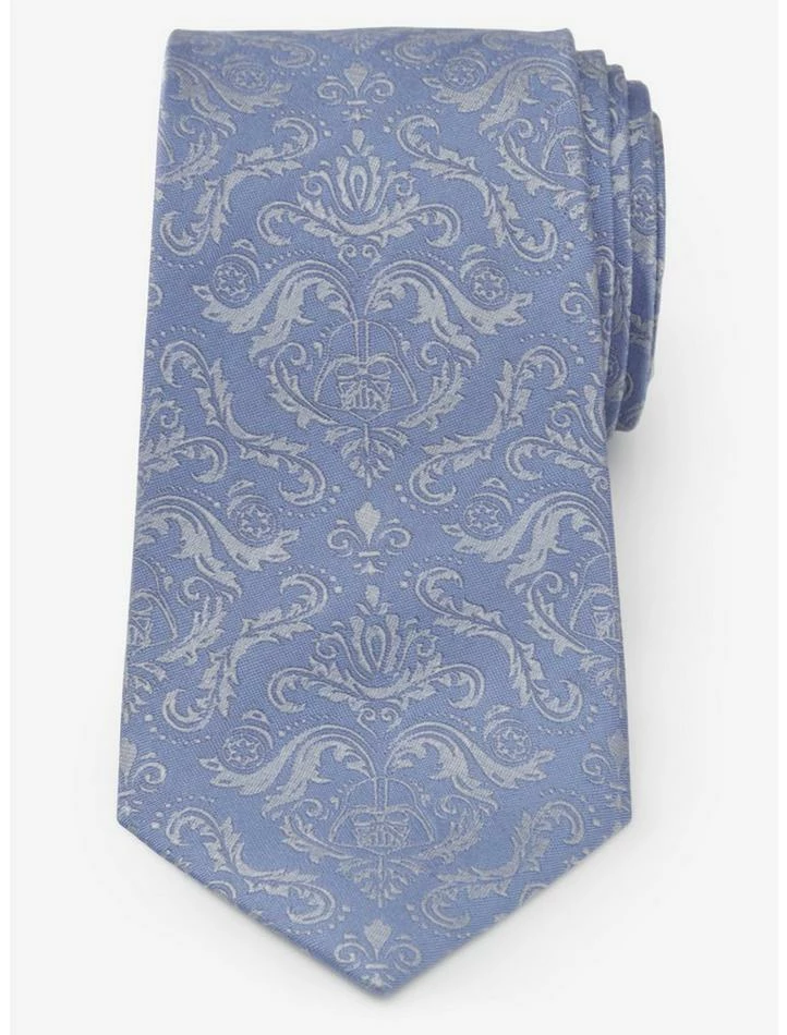 Budget ๐ Star Wars Damask Darth Vader Blue Tie ๐ 3 Budget ๐ Star Wars Damask Darth Vader Blue Tie ๐