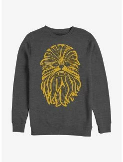Best deal 😀 Star Wars Chewie Time Crew Sweatshirt 👍