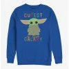 Wholesale 🎉 Star Wars The Mandalorian Cutest Little The Child Crew Sweatshirt ⭐ -Star Wars Clothing Sales 15928246 hi