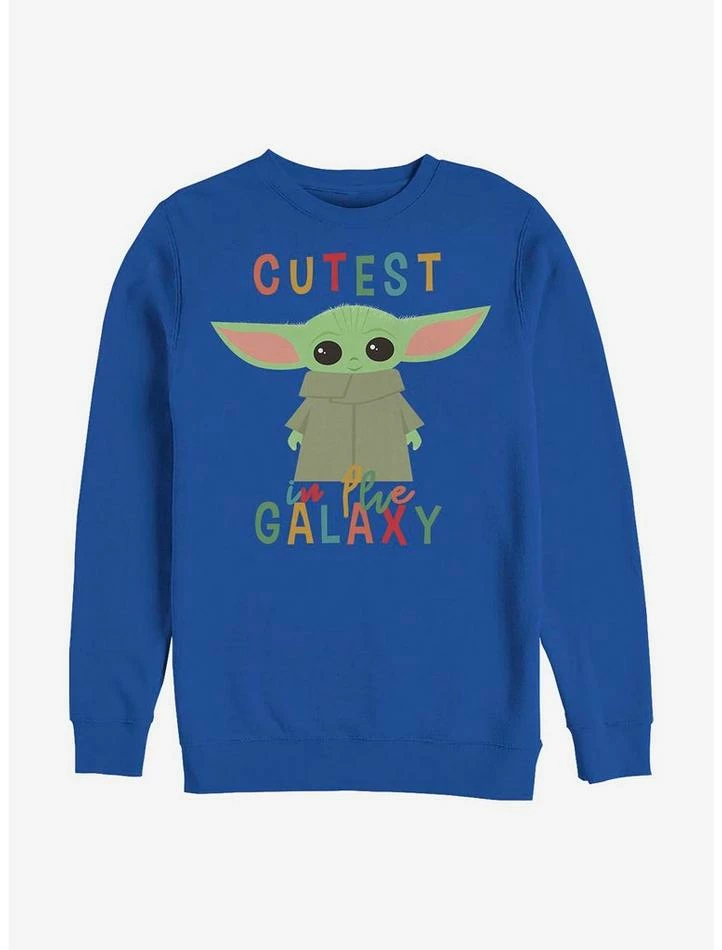 Wholesale 🎉 Star Wars The Mandalorian Cutest Little The Child Crew Sweatshirt ⭐ 3 Wholesale 🎉 Star Wars The Mandalorian Cutest Little The Child Crew Sweatshirt ⭐