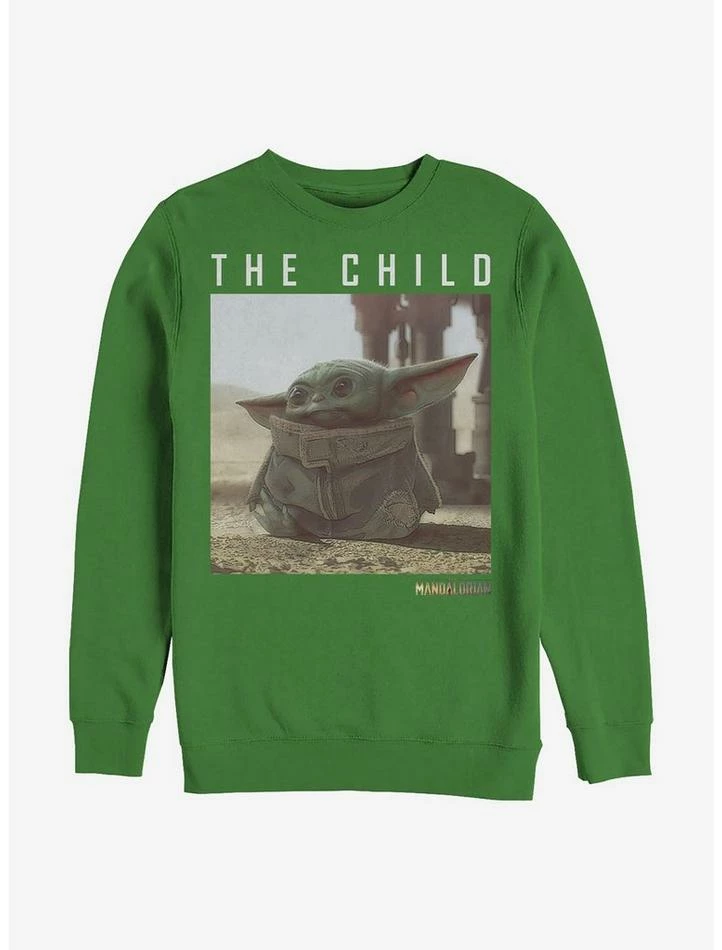 Flash Sale ✨ Star Wars The Mandalorian The Child Classic Pose Crew Sweatshirt 🛒 3 Flash Sale ✨ Star Wars The Mandalorian The Child Classic Pose Crew Sweatshirt 🛒