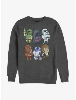 Best deal 🔔 Star Wars Doodles Crew Sweatshirt 👏