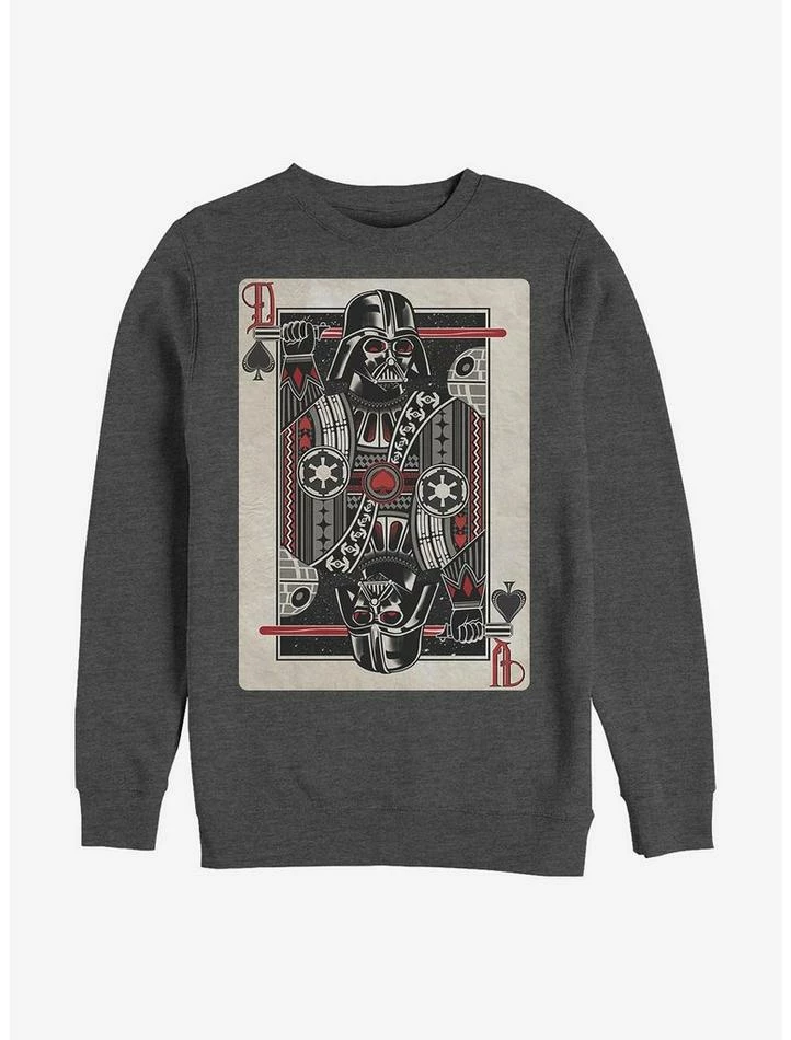 Cheap 👍 Star Wars Darth Of Spades Crew Sweatshirt 😀 3 Cheap 👍 Star Wars Darth Of Spades Crew Sweatshirt 😀