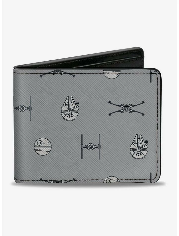 Buy 🌟 Star Wars Death Star And Rebels Bifold Wallet 🔔 3 Buy 🌟 Star Wars Death Star And Rebels Bifold Wallet 🔔
