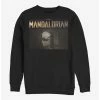 Best reviews of ✨ Star Wars The Mandalorian The Child Logo Scene Crew Sweatshirt 😍 -Star Wars Clothing Sales 16011629 hi