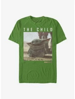 Budget 🔔 Star Wars The Mandalorian The Child Classic Pose T-Shirt 😍 -Star Wars Clothing Sales 16011900 hi
