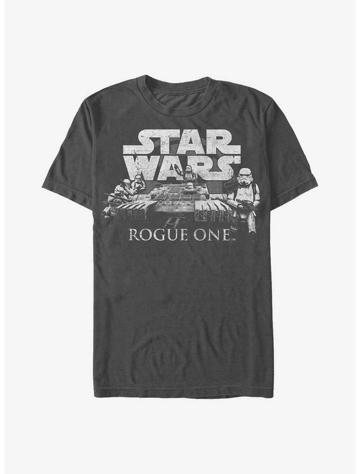 Promo 💯 Star Wars Rogue One: A Star Wars Story Troops And Tanks T-Shirt 👍 3 Promo 💯 Star Wars Rogue One: A Star Wars Story Troops And Tanks T-Shirt 👍