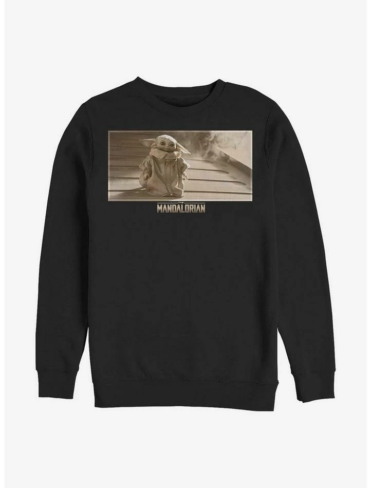 Flash Sale 😍 Star Wars The Mandalorian The Child Still Crew Sweatshirt 👏 3 Flash Sale 😍 Star Wars The Mandalorian The Child Still Crew Sweatshirt 👏