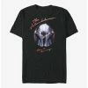 Budget 🤩 Star Wars The Mandalorian Helmet Metal T-Shirt 😉 -Star Wars Clothing Sales 16012552 hi