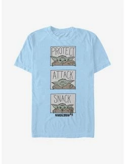 Brand new 🎁 Star Wars The Mandalorian The Child Comic Panel T-Shirt 🎁