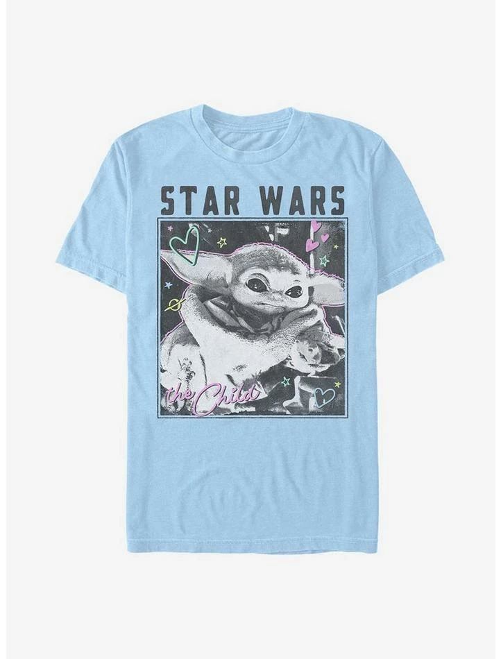 Flash Sale 😀 Star Wars The Mandalorian The Child Doodle Photo T-Shirt 😀 5 Flash Sale 😀 Star Wars The Mandalorian The Child Doodle Photo T-Shirt 😀 - Image 3