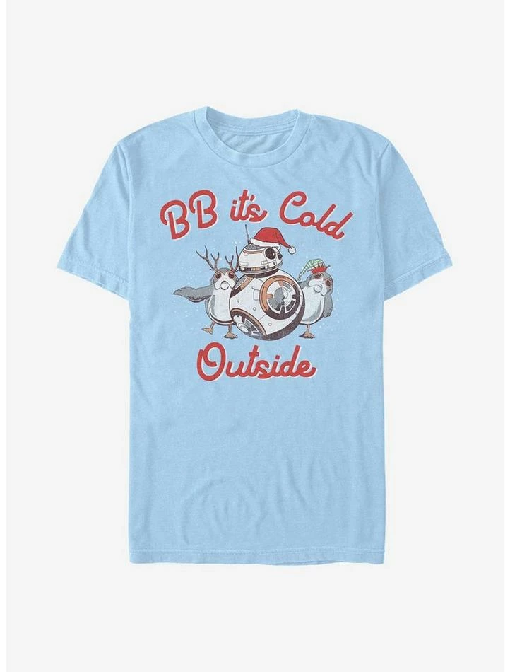 Best Sale 😉 Star Wars: The Last Jedi BB It's Cold T-Shirt 👍 3 Best Sale 😉 Star Wars: The Last Jedi BB It's Cold T-Shirt 👍