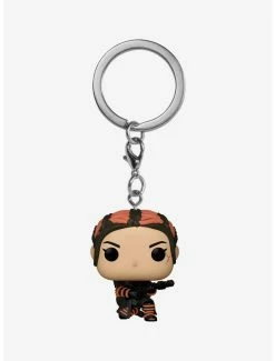 Hot Sale 👏 Funko Star Wars Pocket Pop! Fennec Shand Vinyl Key Chain 👍