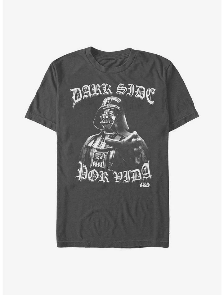 Budget 🎉 Star Wars Dark Side Por Vida T-Shirt 🥰 3 Budget 🎉 Star Wars Dark Side Por Vida T-Shirt 🥰