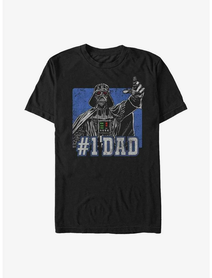 Hot Sale ๐ Star Wars Vader Number One Dad T-Shirt ๐ 3 Hot Sale ๐ Star Wars Vader Number One Dad T-Shirt ๐