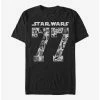 Discount 😀 Star Wars 77 Comic Fill T-Shirt 🔥 -Star Wars Clothing Sales 16029008 hi