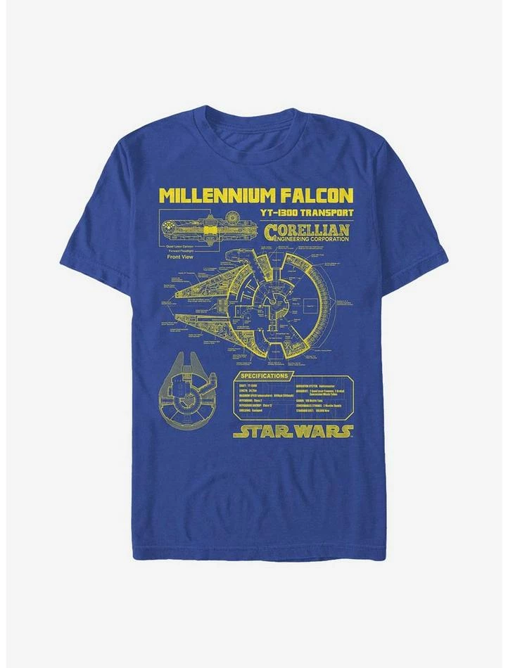 Best reviews of ๐ฅ Star Wars Falcon Schematic T-Shirt ๐ฅ 3 Best reviews of ๐ฅ Star Wars Falcon Schematic T-Shirt ๐ฅ