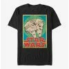 Budget 👍 Star Wars Millennuim Falcon Card T-Shirt 👏 -Star Wars Clothing Sales 16029409 hi