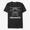 Wholesale 🛒 Star Wars Stay On Target Lines T-Shirt 👏 -Star Wars Clothing Sales 16029555 hi