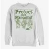 Buy 💯 Star Wars Protect Our Forests Crew Sweatshirt 🎁 -Star Wars Clothing Sales 16031085 hi