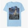Buy 🧨 Star Wars Episode IV A New Hope 70's Throwback Poster T-Shirt ⌛ -Star Wars Clothing Sales 16032112 hi