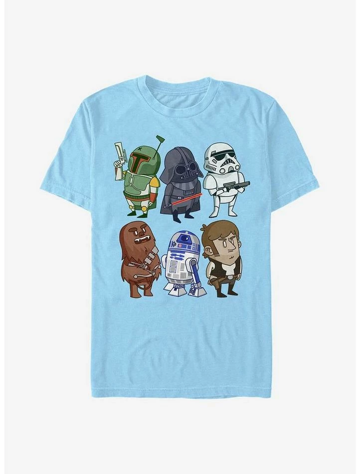 Cheap 🤩 Star Wars Doodles T-Shirt 🔔 3 Cheap 🤩 Star Wars Doodles T-Shirt 🔔