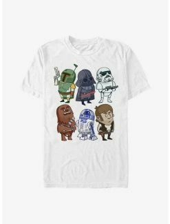 Deals 🔔 Star Wars Doodles T-Shirt ❤️ -Star Wars Clothing Sales 16032211 hi 1