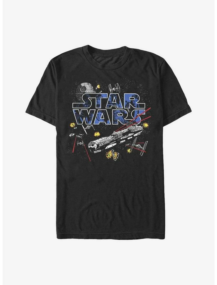 Hot Sale โค๏ธ Star Wars Flight Of The Falcon T-Shirt ๐ 3 Hot Sale โค๏ธ Star Wars Flight Of The Falcon T-Shirt ๐